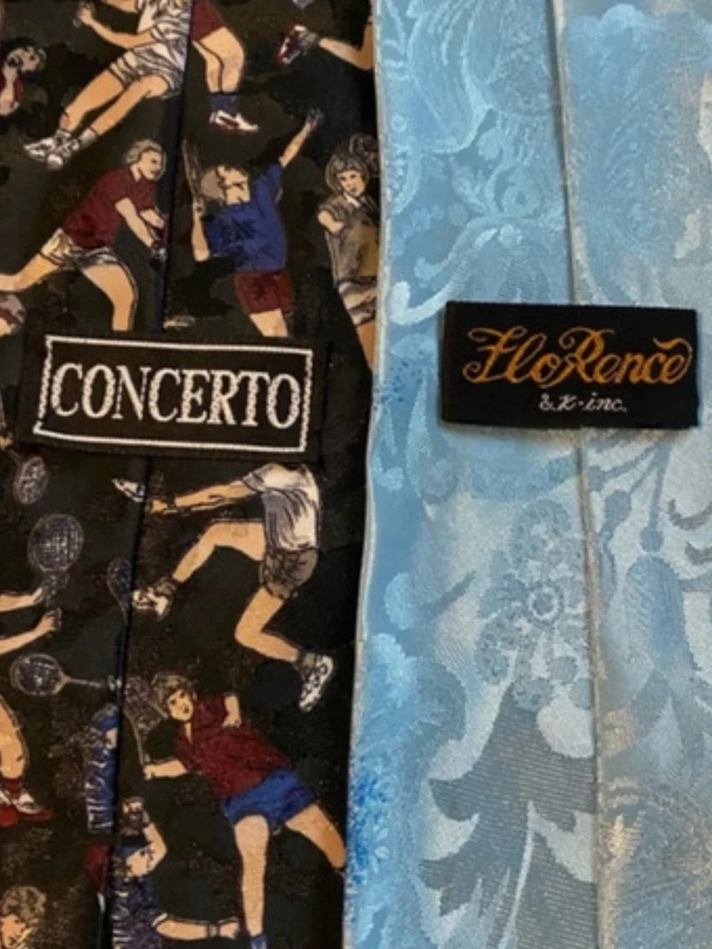 Necktie Set features Sports and Motocross - By Concerto and Florence
